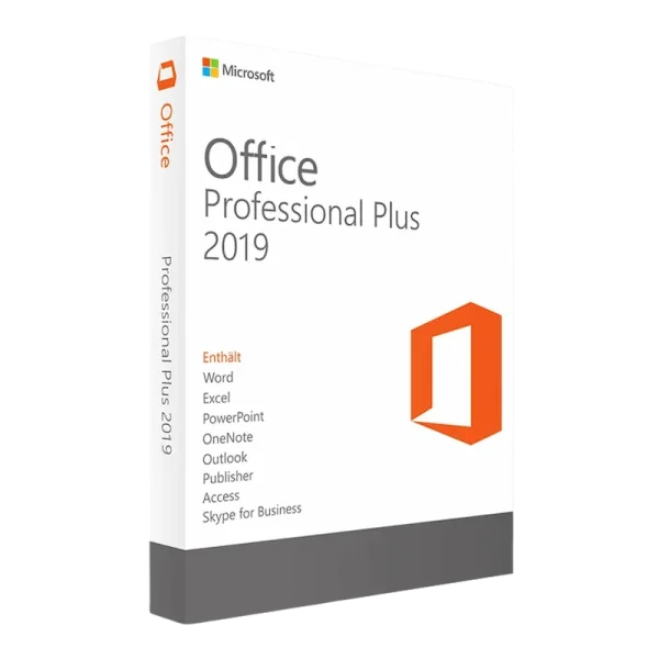 Microsoft Office 2019 Professional Plus - Retail Key